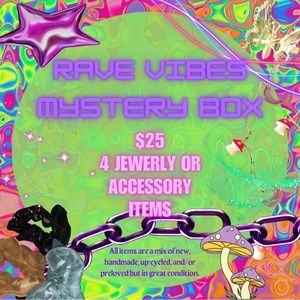 Rave vibes jewerly & accessories mystery box